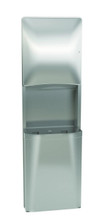 Bradley Diplomat Series P/N 2A25 Sensor Activated Roll Towel Dispenser/Waste Receptacle Combination Unit Bradley Diplomat Series P/N 2A25 Sensor Activated Roll Towel Dispenser/Waste Receptacle Combination Unit
