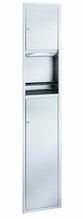 Bradley High Capacity Towel Dispenser / 9.2 Gallon Waste Receptacle
P/N  225-000000 Bradley High Capacity Towel Dispenser / 9.2 Gallon Waste Receptacle
P/N  225-000000