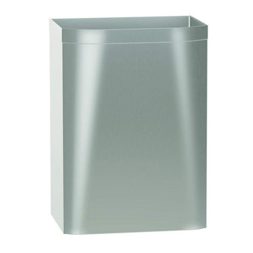 Bradley 3A15-110000 Diplomat Series Stainless Steel Surface Mounted Waste Receptacle, 16.5 Gallon Capacity Bradley 3A15-110000 Diplomat Series Stainless Steel Surface Mounted Waste Receptacle, 16.5 Gallon Capacity