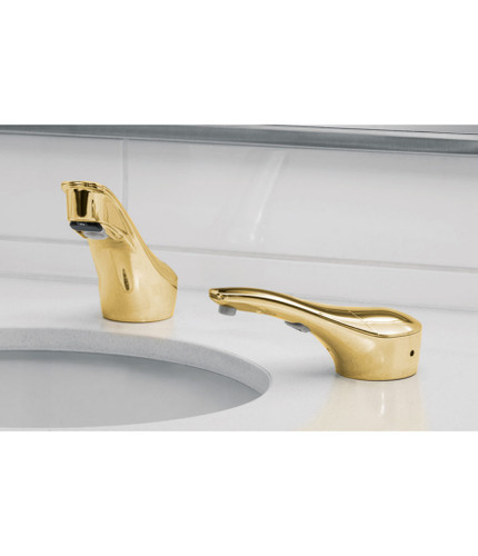 Bobrick B-8870 Polished Brass Counter-Mounted Automatic Faucet Bobrick B-8870 Polished Brass Counter-Mounted Automatic Faucet