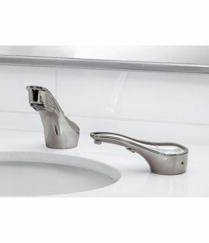 Bobrick Automatic Faucet Polished Nickel with Soap Dispenser (B-8876) Bobrick Automatic Faucet Polished Nickel with Soap Dispenser (B-8876)