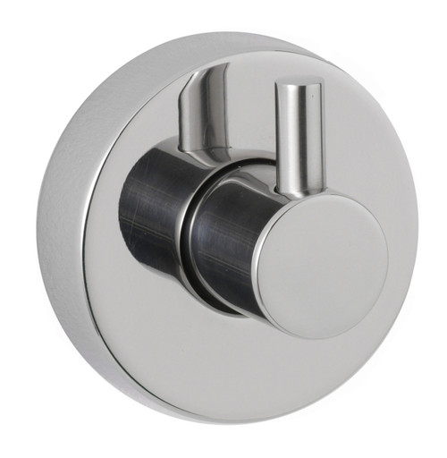 Coat Hook, Bright Polished Restroom Stalls and All