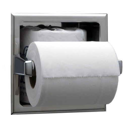 Toilet Tissue Dispenser, Satin - Restroom Stalls and All