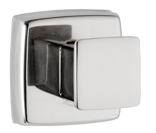 Single Robe Hook, Bright-Polished - Restroom Stalls and All LLC.