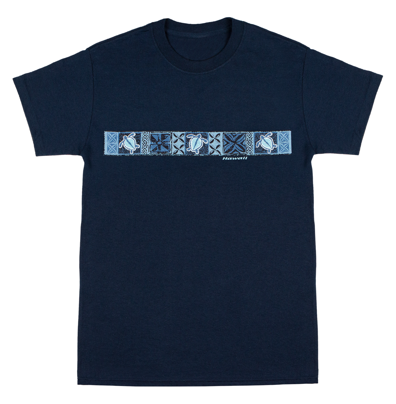 Hawaiian Performance Surfwear® Honu Tapa Navy