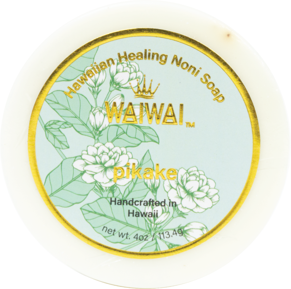 WaiWai Noni Soap 4oz Pikake