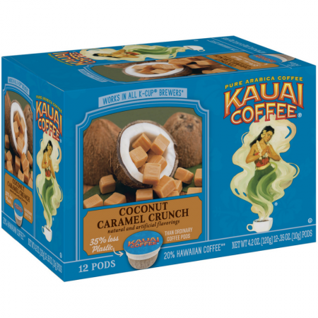 100% Kauai Single Serve K-Cup Coffee