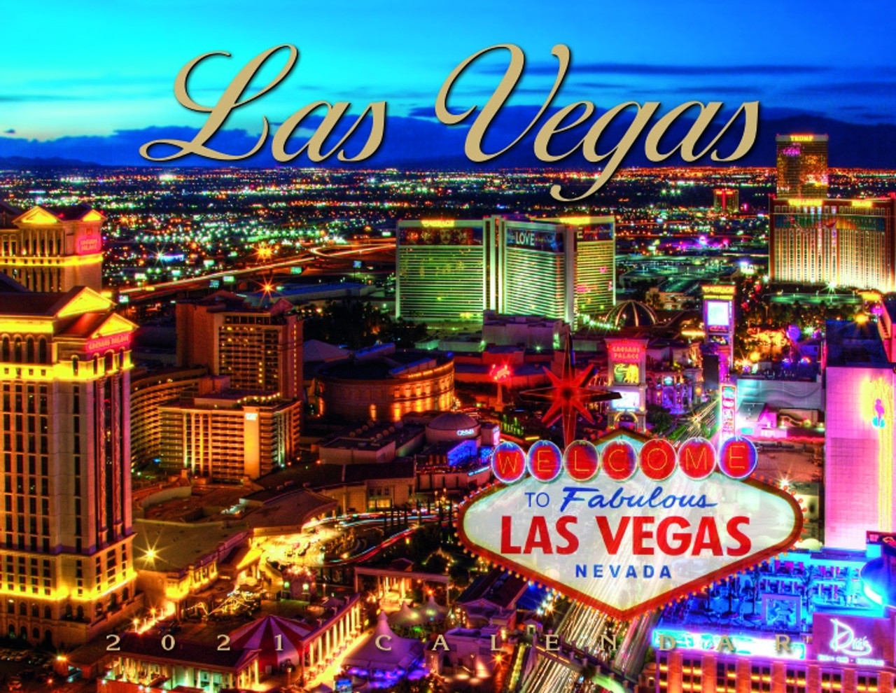 2021 Las Vegas Scenic Calendar
