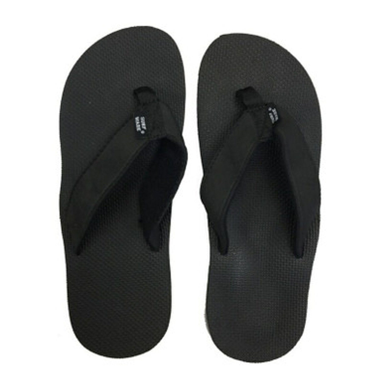 Men's Surfware Reef Sandal: Solid Black