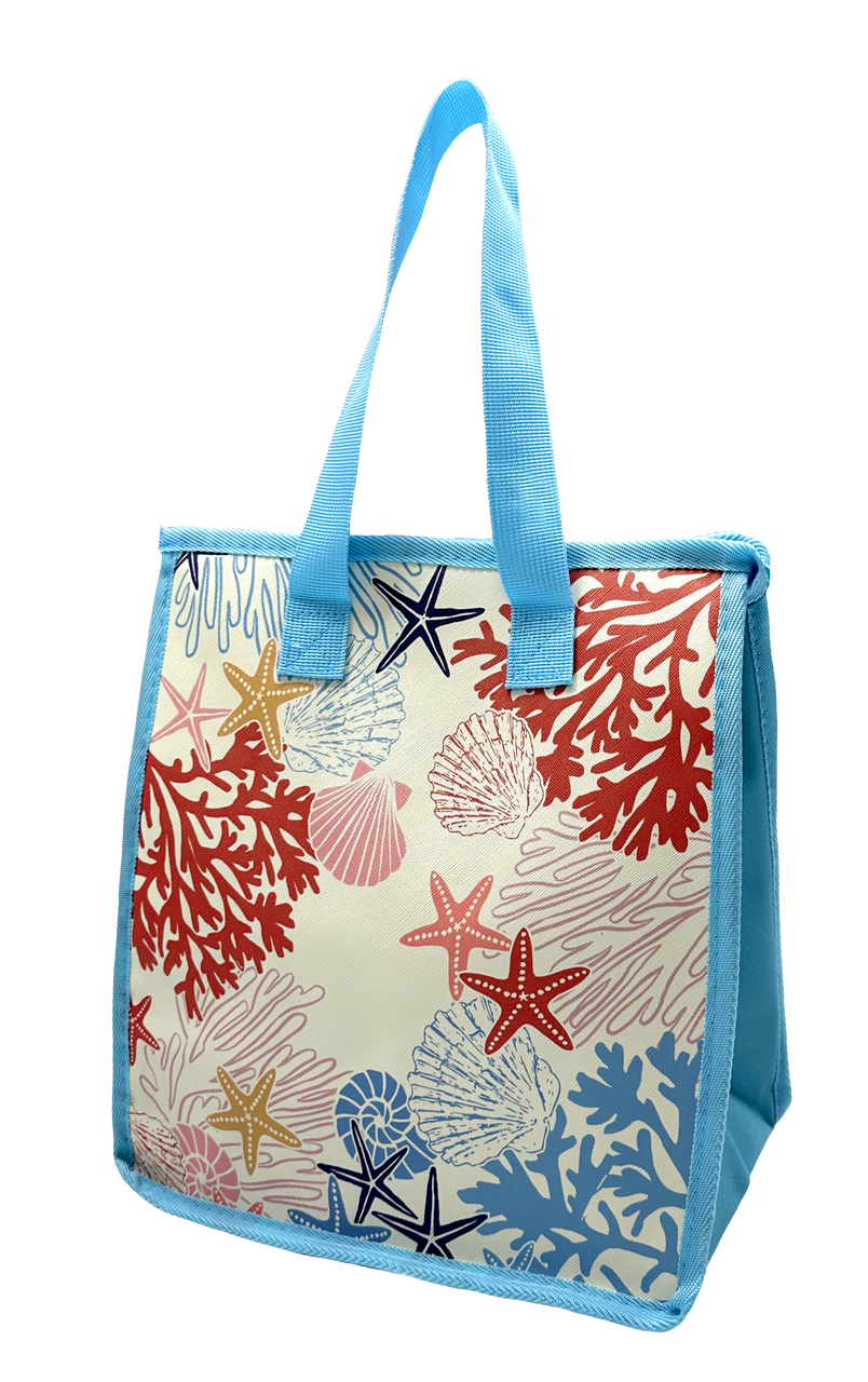 Insulated Lunch Bag: Medium - Coral