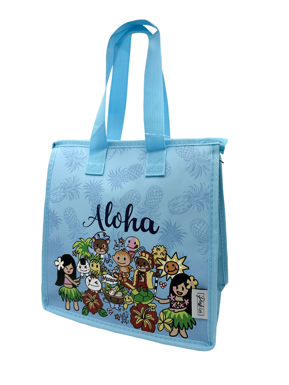 Insulated Lunch Bag: Medium - Island Fun