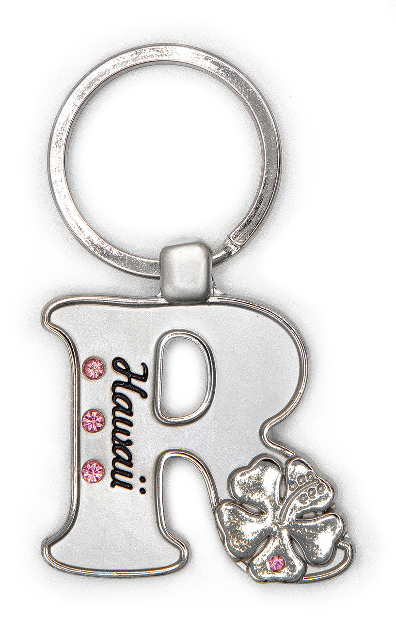 Island Girl® Rhinestone Keyring: R
