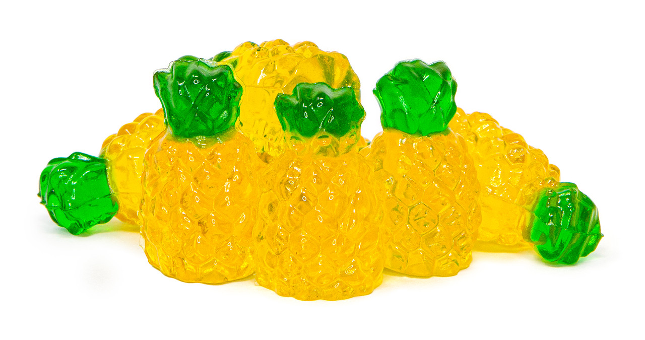 Fruits of the Islands 3D Gummy Pineapples 5 oz
