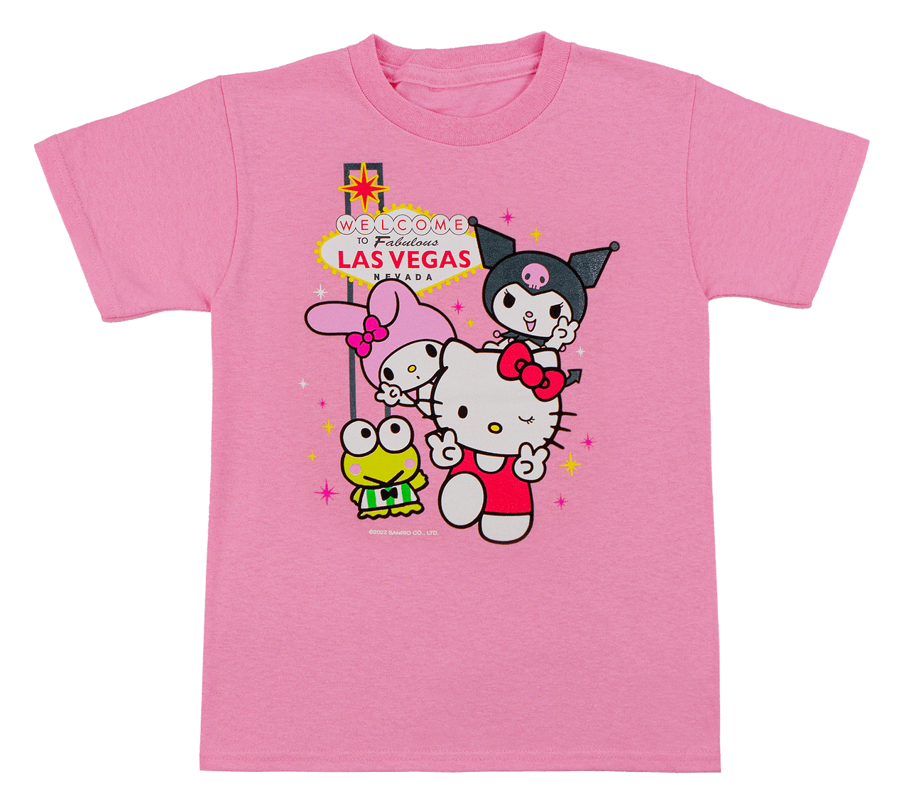 Hello Kitty® & Friends LAS VEGAS Child's Tee - Friends: Pink
