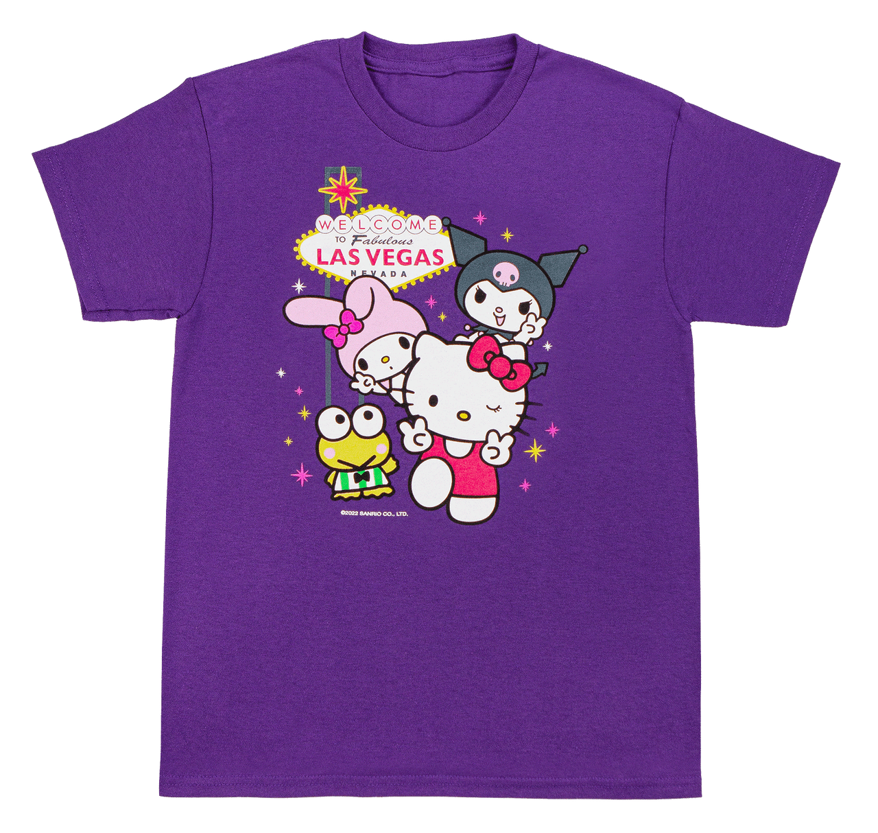 Friends hello kitty T-Shirt roblox  Hello kitty t shirt, Purple t shirts, Roblox  shirt