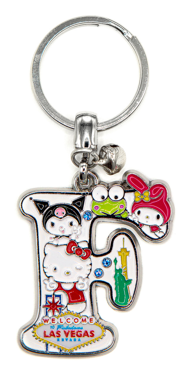 NEW Hello Kitty Cafe Las Vegas Keychain Vegas Exclusive Limited