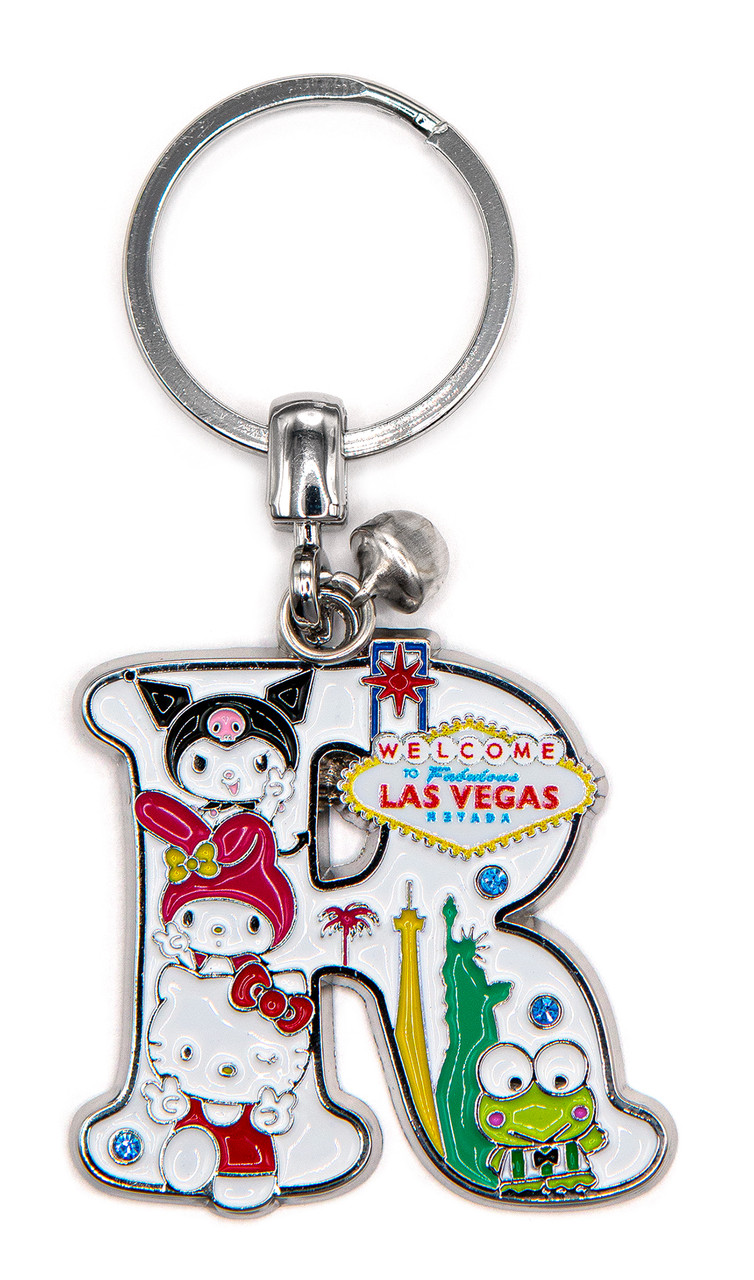 Hello Kitty® & Friends LAS VEGAS Initial Keyring: F