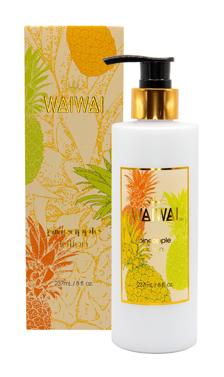 WaiWai Lotion Pump 8oz: Pineapple