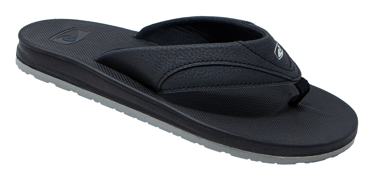 Hawaiian Performance Surfwear® Slippers: Black