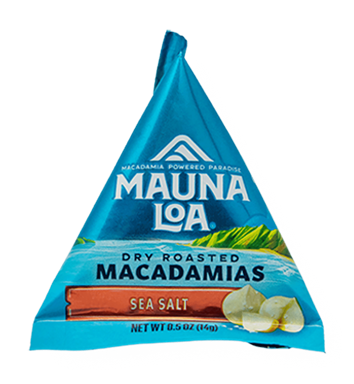 Mauna Loa Macadamia Nut Sample Size Pouch 0.5oz - Sea Salt Single