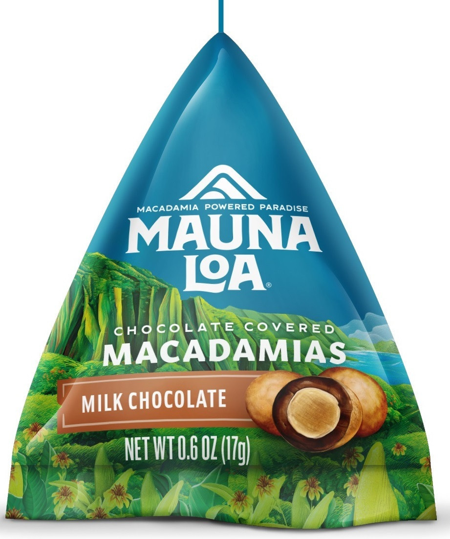 Mauna Loa Macadamia Nut Sample Size Pouch 0.6oz - Milk Chocolate