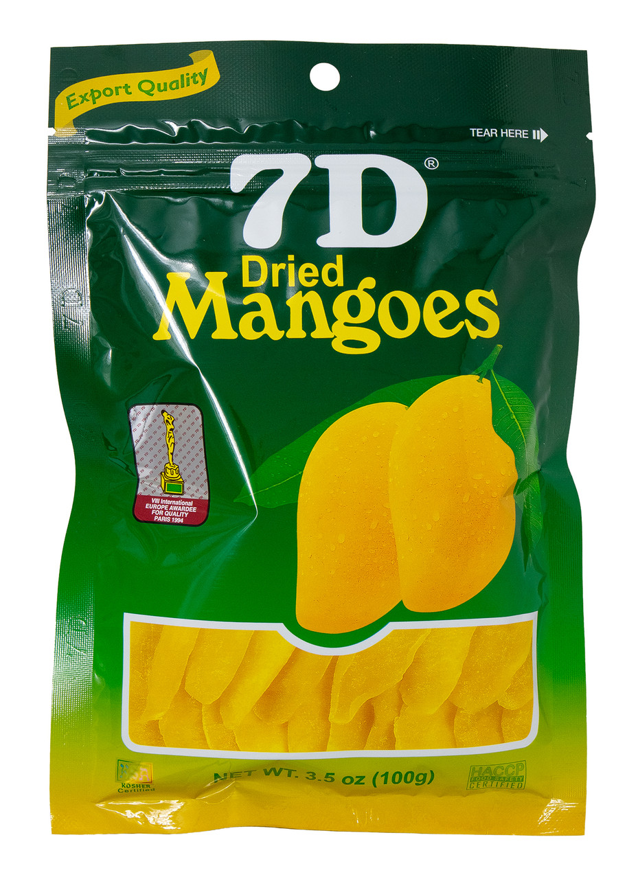 7D Dried Mango 3.5oz Single