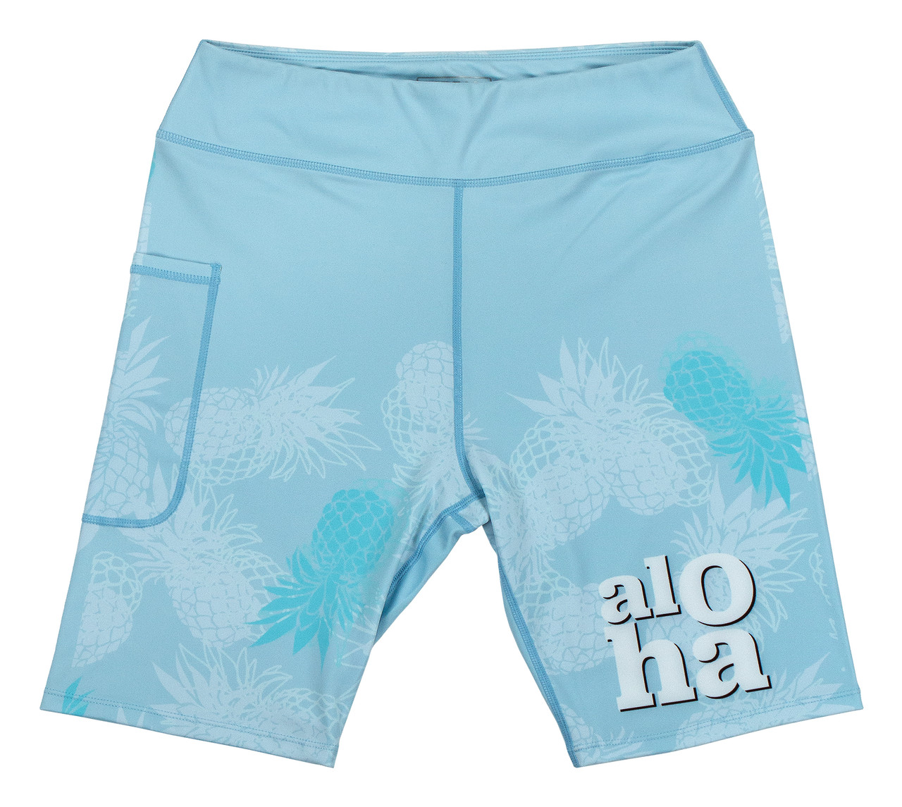 Blue pineapple store shorts