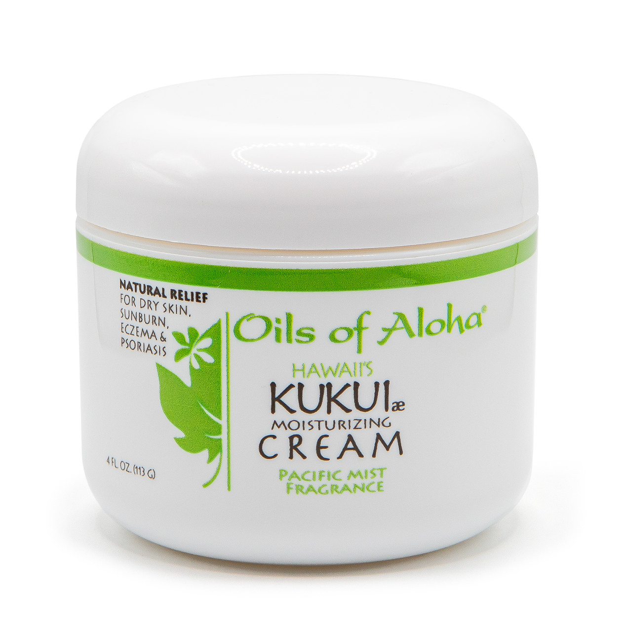 Oils of Aloha - Kukui Nut Moisturizing Cream 4oz: Pacific Mist