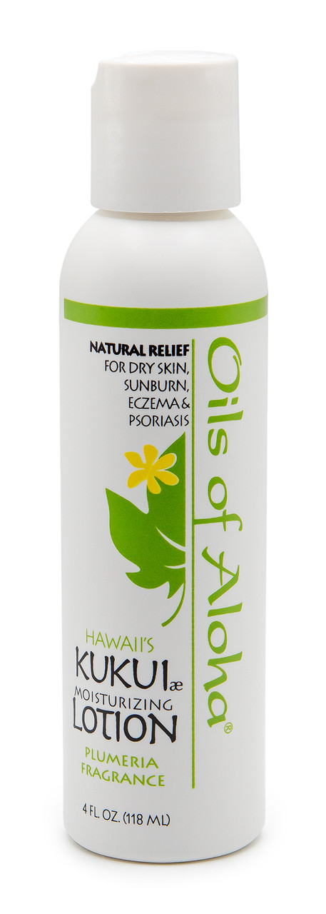 Oils of Aloha - Kukui Nut Moisturizing Lotion 4oz: Plumeria