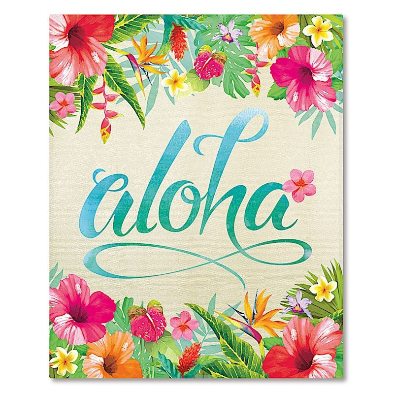 Hardcover Photo Album - 64 Pocket: Aloha Floral
