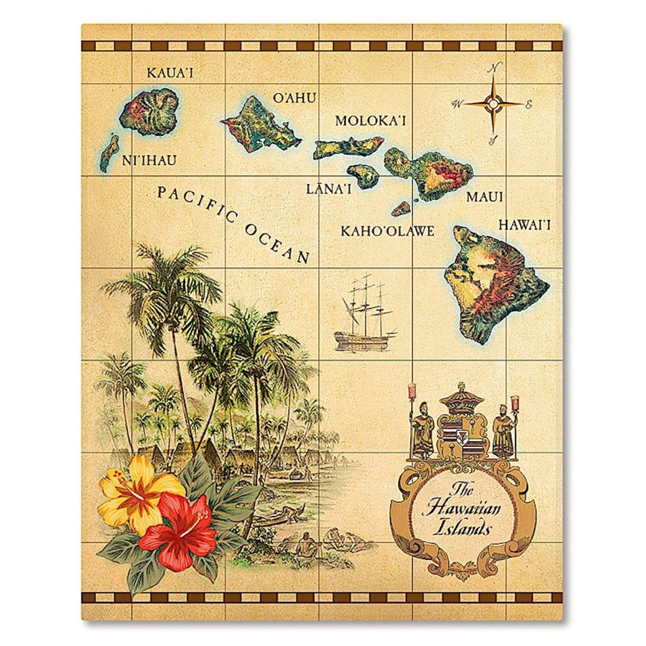 Hardcover Photo Album - 64 Pocket: Islands of Hawaii