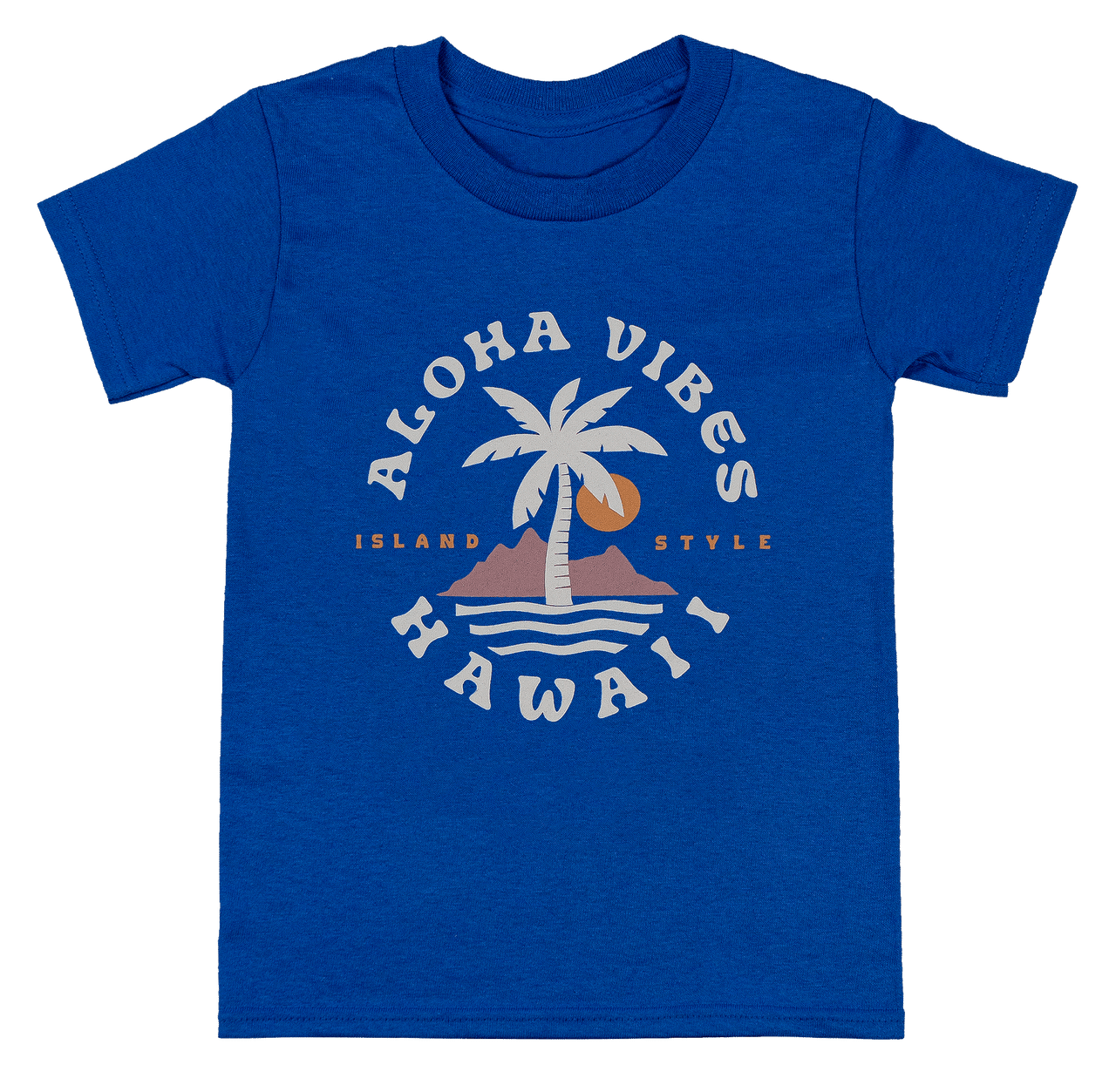 【HELLO SUNRISE】 HAWAII Arch Logo Tee /追跡付 Hawaiian Performance Surfwear® Children's Tee - Aloha Vibes