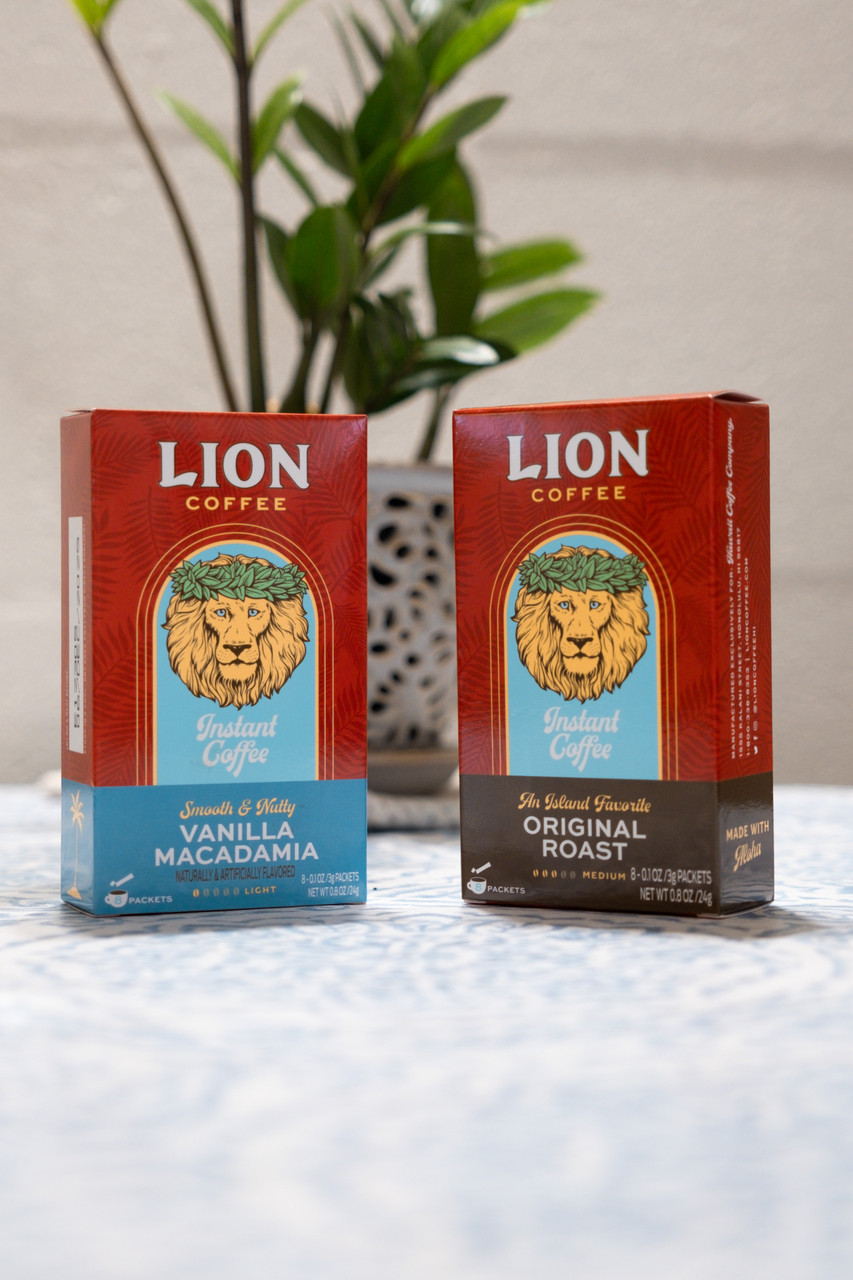 Lion Coffee INSTANT Coffee: Original