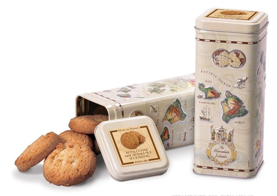 Island Treasures Macadamia Nut Shortbread Cookies: Islands of