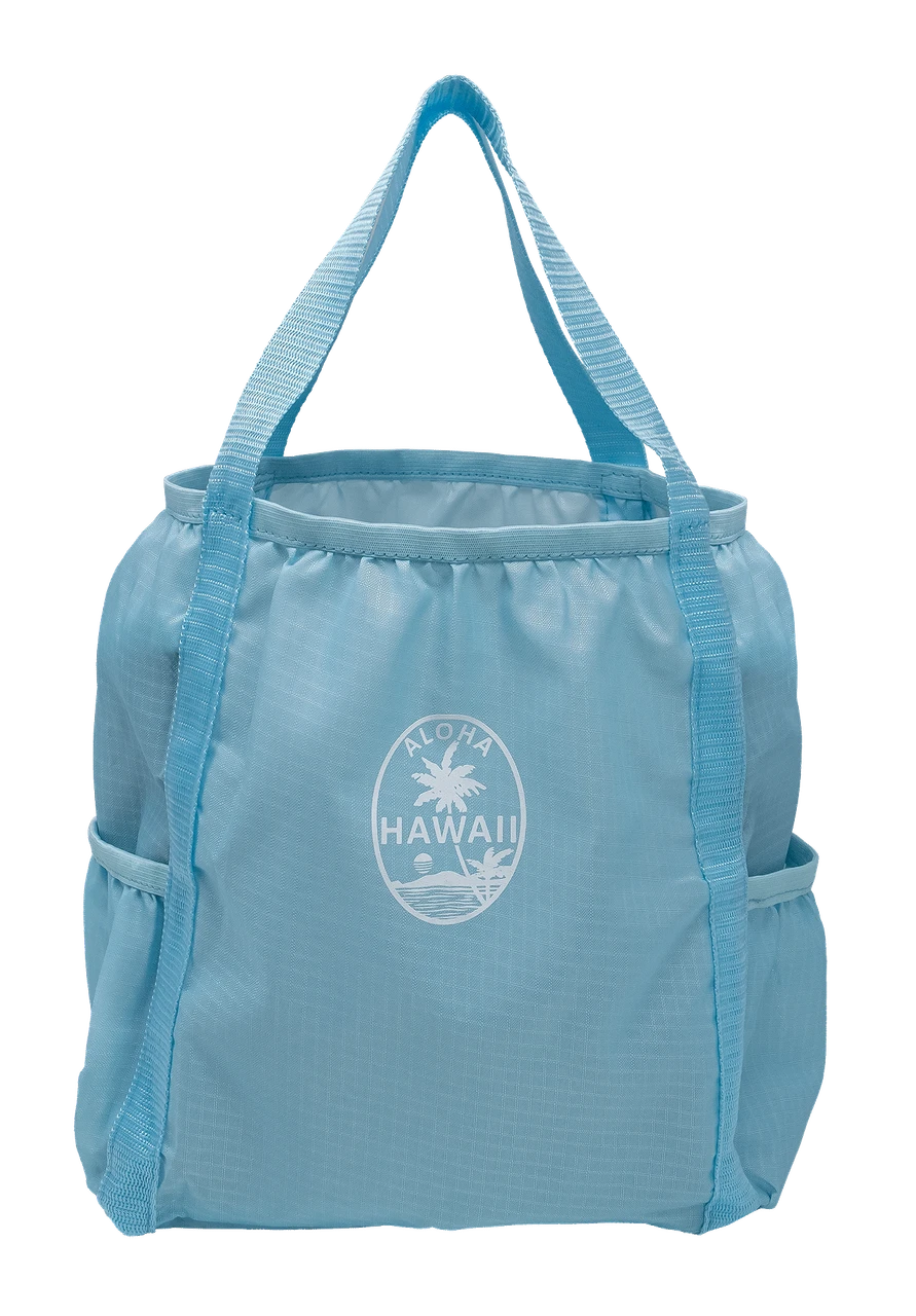 Aloha Totes: Palm - Seafoam