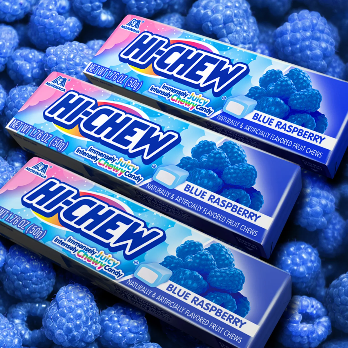 Blue Raspberry Flavored Morinaga Hi-Chew