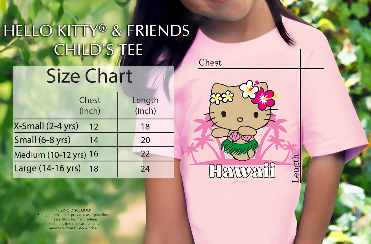 Hello Kitty® & Friends Child's Tee - Hello Kitty® License: Pink