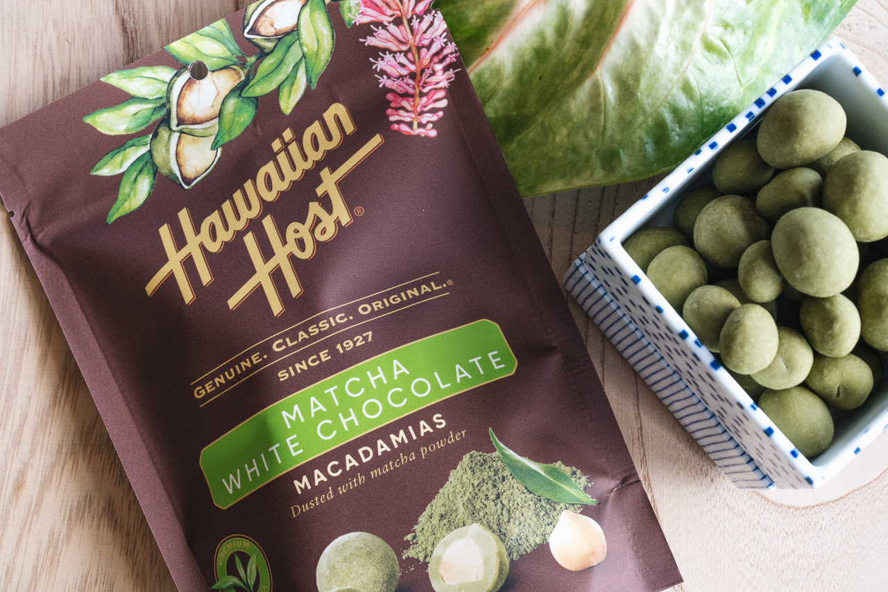 Hawaiian Host Paradise Collection - Matcha White Chocolate Covered