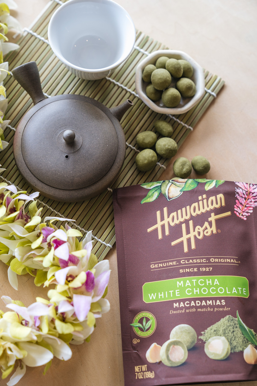Hawaiian Host Paradise Collection - Matcha White Chocolate Covered