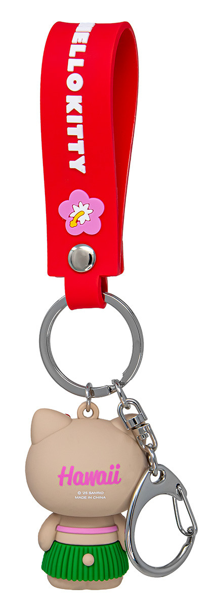 Hello Kitty® & Friends Mascot Keyring: Hello Kitty Hula