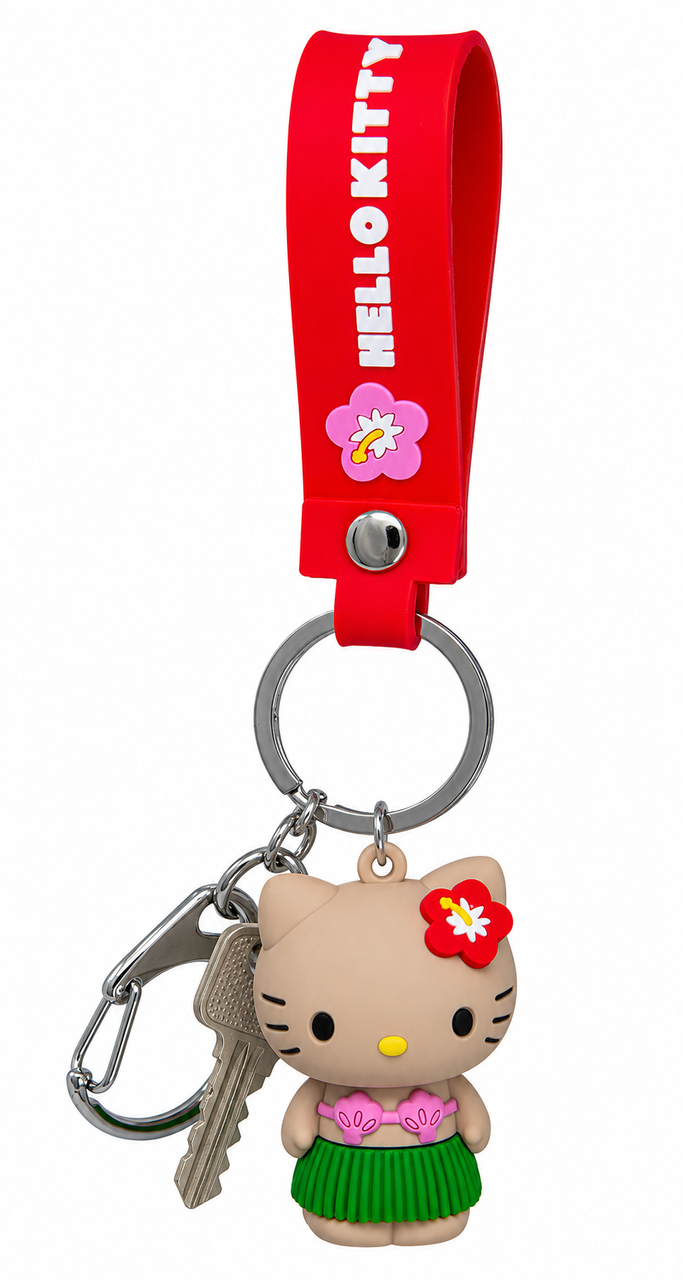 Hello Kitty® & Friends Mascot Keyring: Hello Kitty Hula