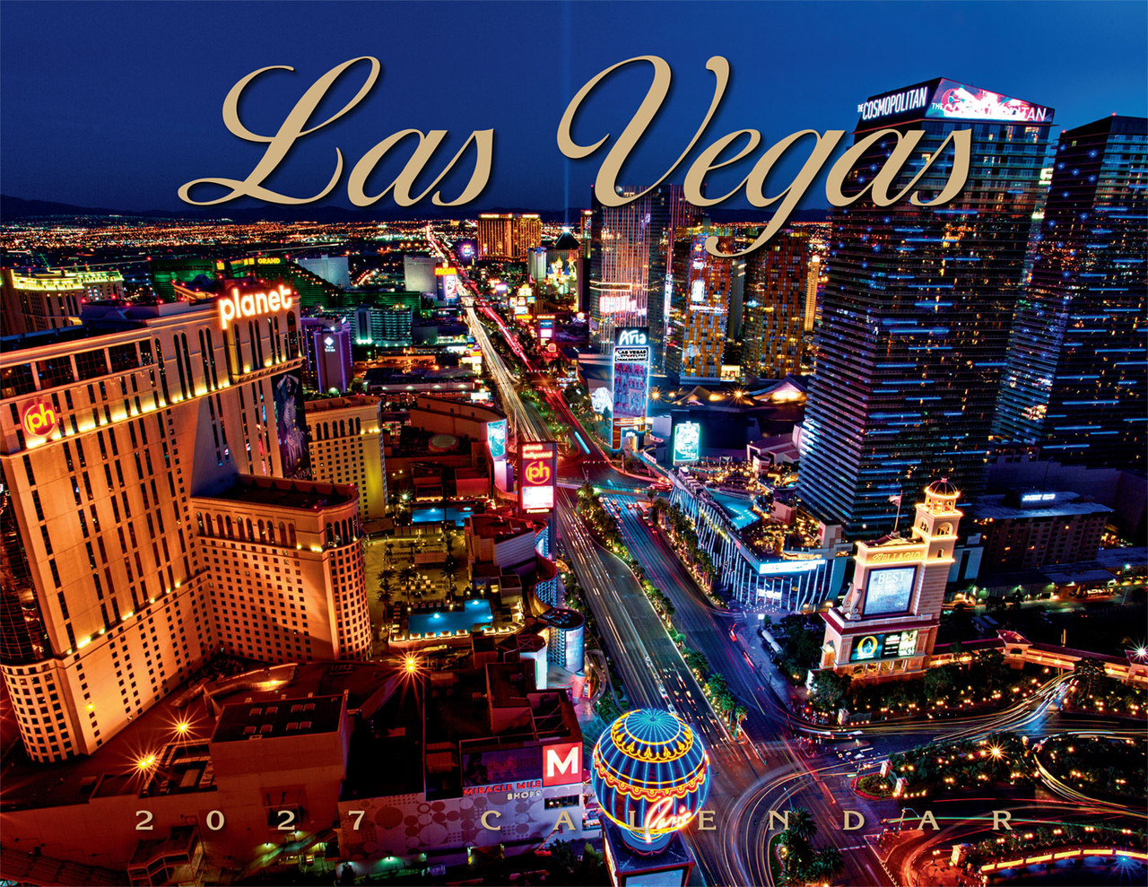 2027 Las Vegas Scenic Calendar