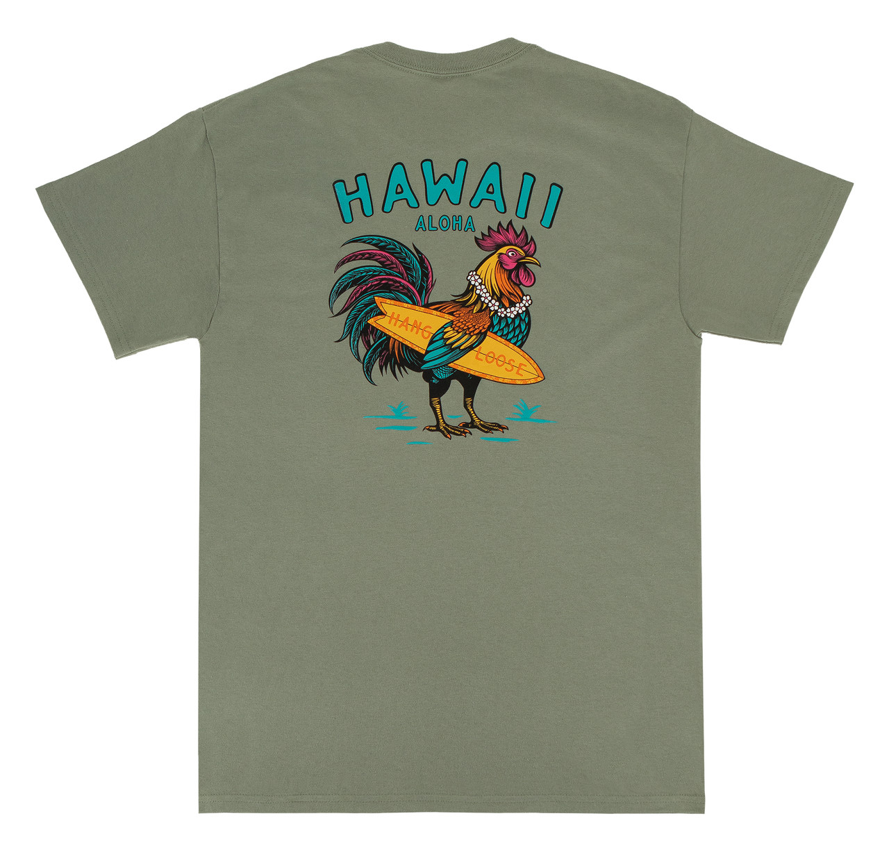 Hawaiian Performance Surfwear® - Rooster: Sage