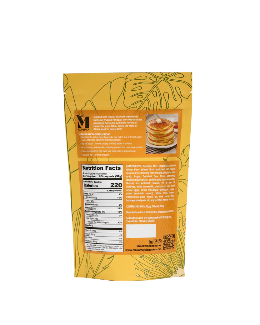 Makamaka Pancake Mix - Pineapple Paradise