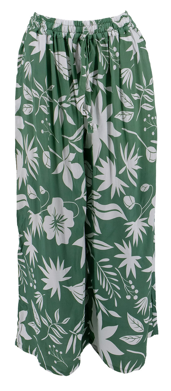 Napua Collection Aloha Pants - Island Botanica: Green