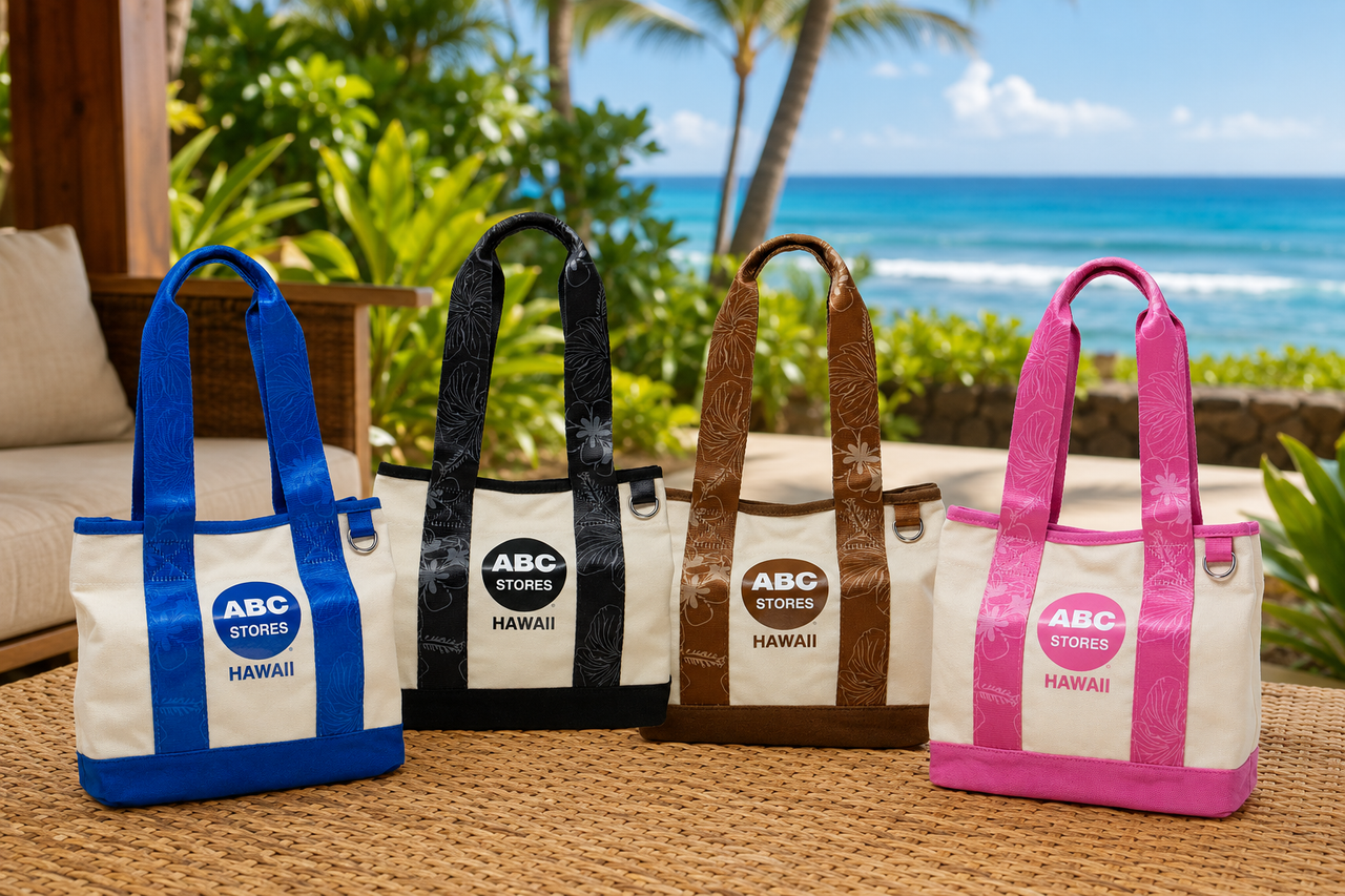 Mini Tote - ABC Logo: Blue