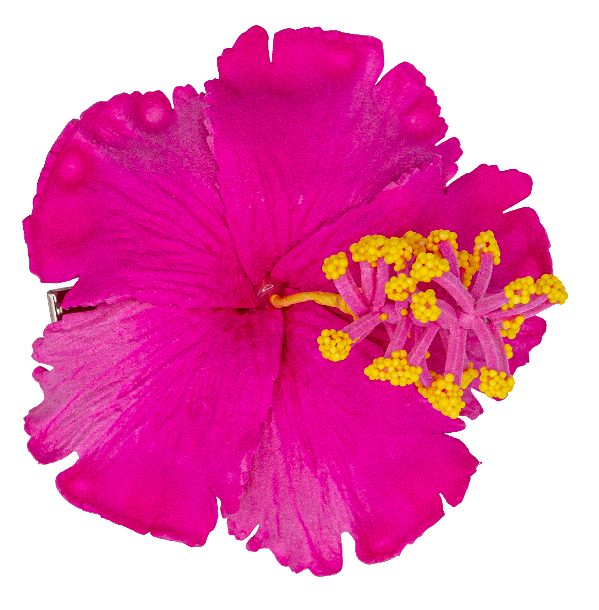 Hibiscus Hair Clip Pink