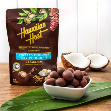 Hawaiian Host Paradise Collection Toasted Coconut Milk Chocolate