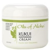 Organic Kukui Nut Moisturizing Cream 4oz in Pacific Mist Scent