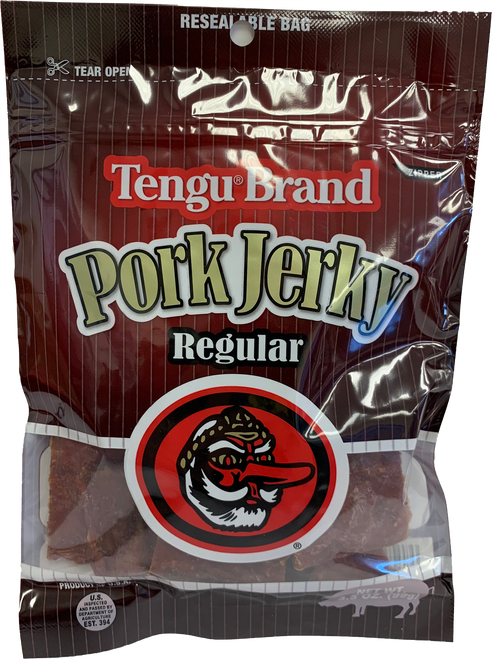 Tengu Pork Jerky in Original flavor